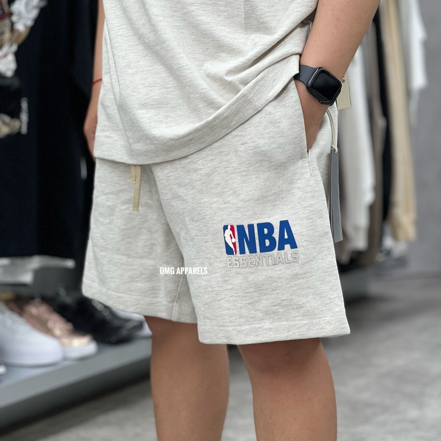 Fear of God Essentials NBA Grey Shorts