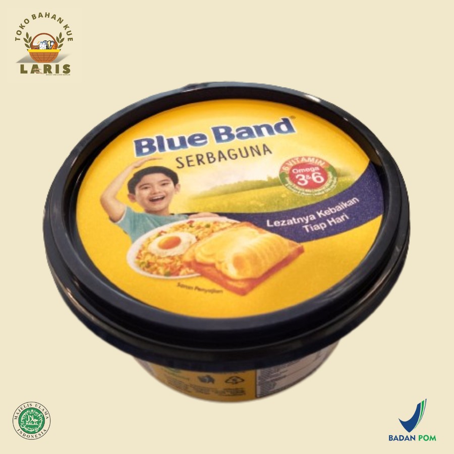 

BLUEBAND SERBAGUNA KEMASAN CUP 250 GRAM