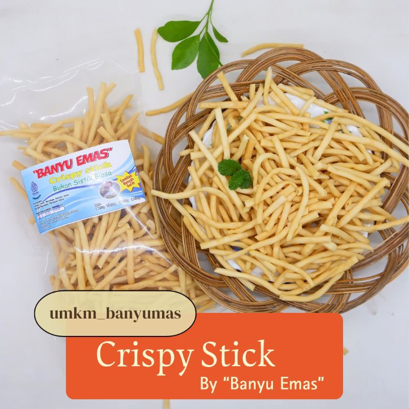 

Banyu Emas Crispy stick | Cemilan Renyah Gurih 200gr