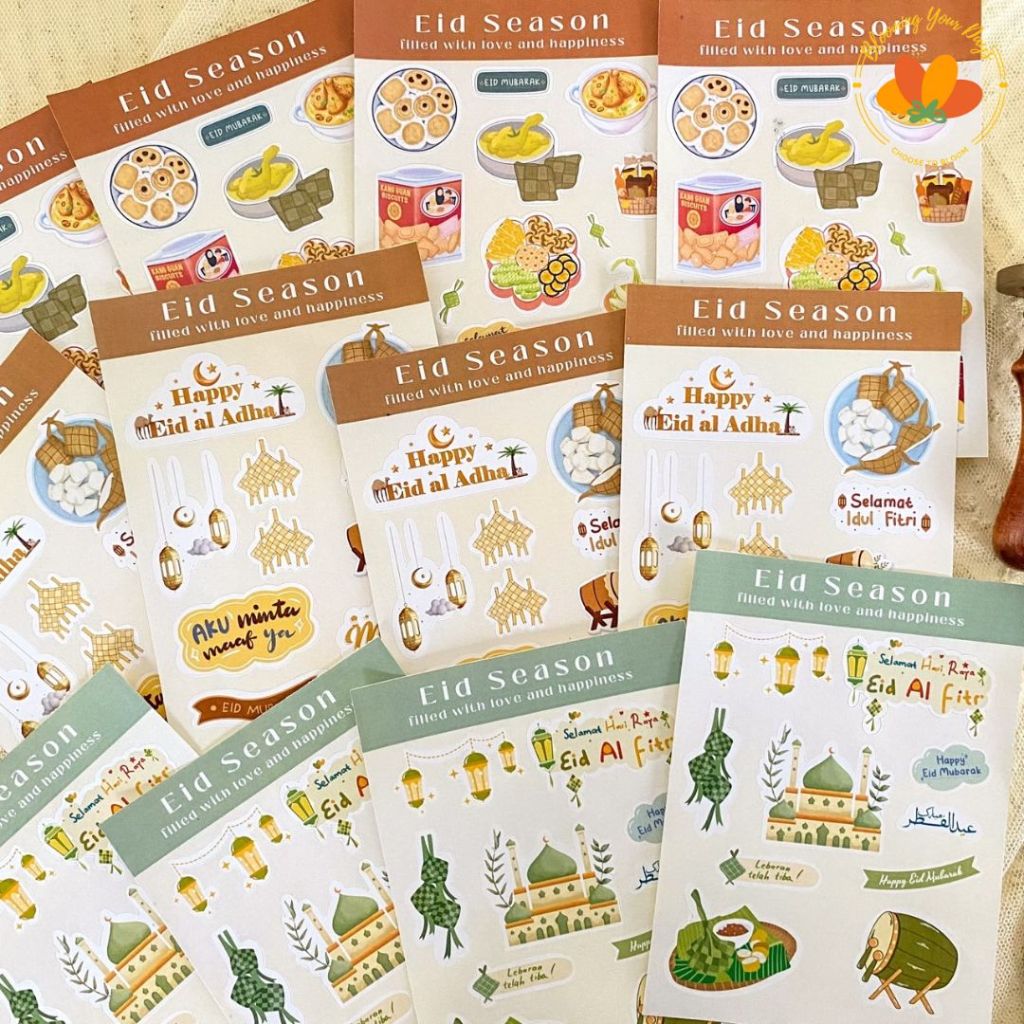 

Stiker / Sticker Scrapbook Puasa Ramadhan Idul Fitri Lebaran eid sticker