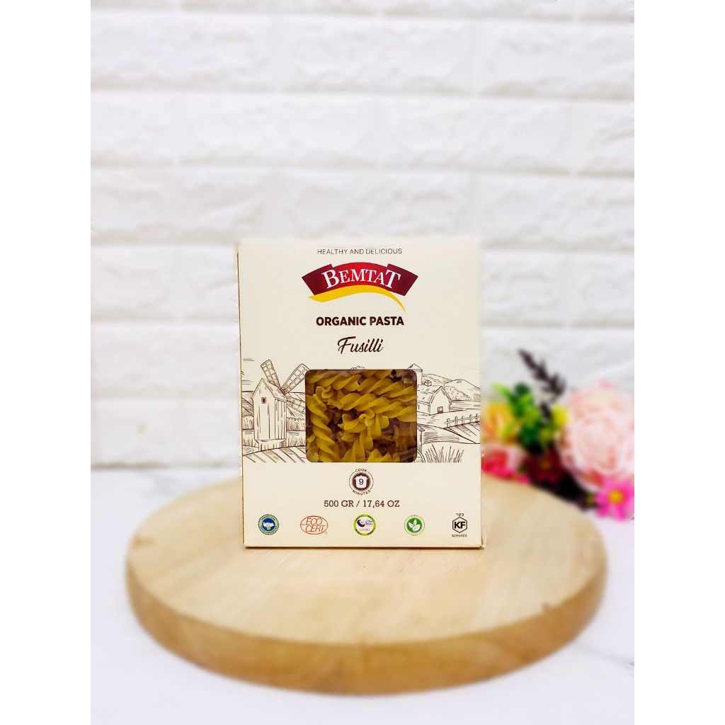 

Bemtat Organic Pasta Fusilli 500g