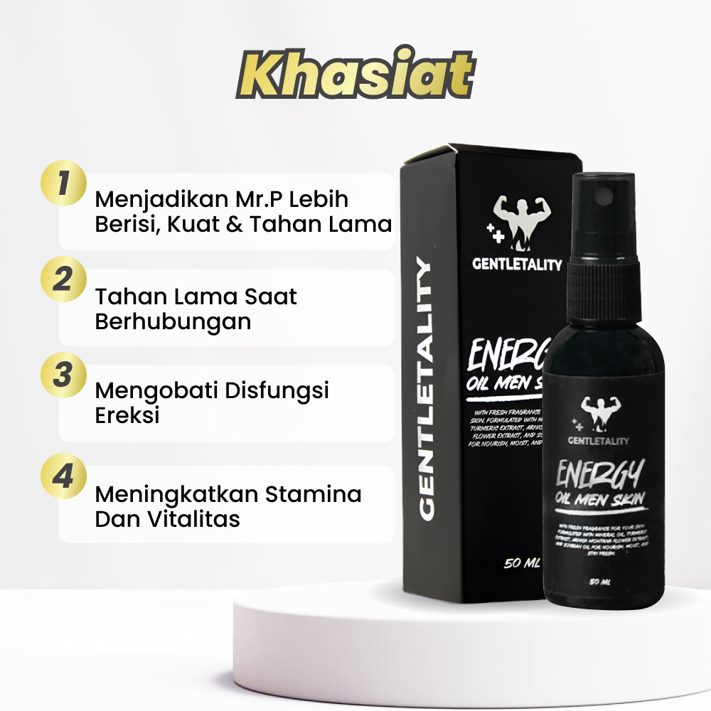 Pembersih dan Pemutih Mr P dari Bakteri Gentletality Oil