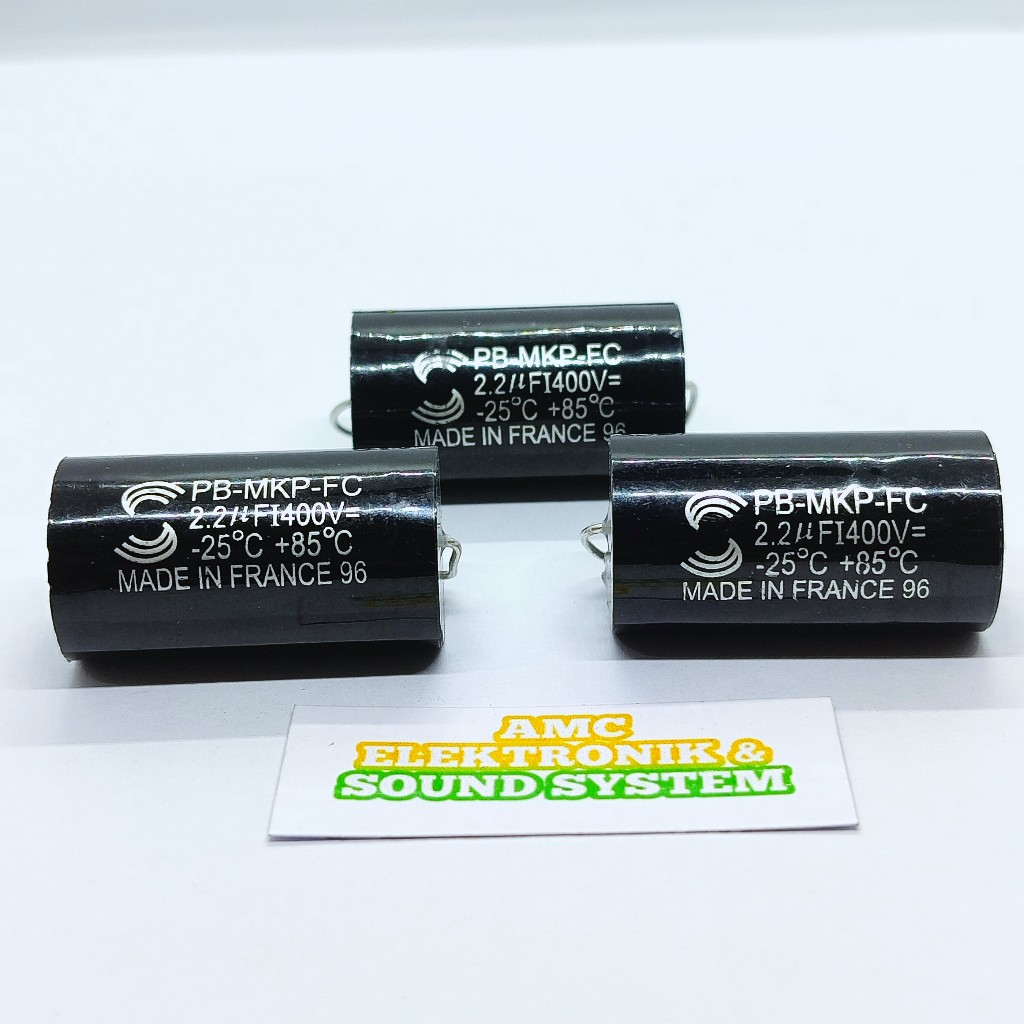 KAPASITOR PB-MKP-FC 2.2 UF/400 V ORIGINAL FRANCE
