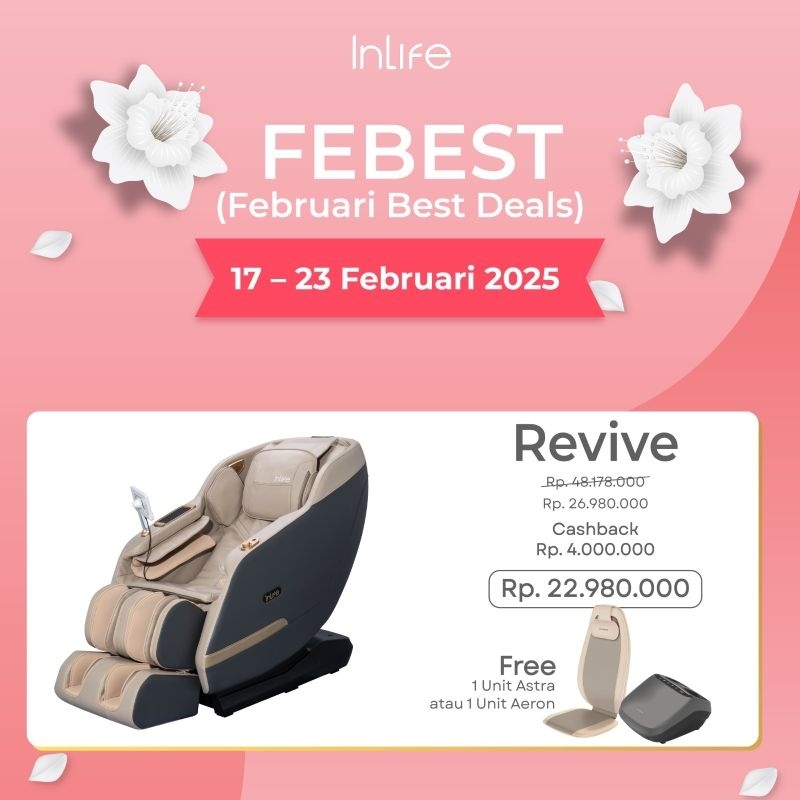 Advance INLIFE REVIVE Sofa Massager - Kursi Pijat Seluruh Badan