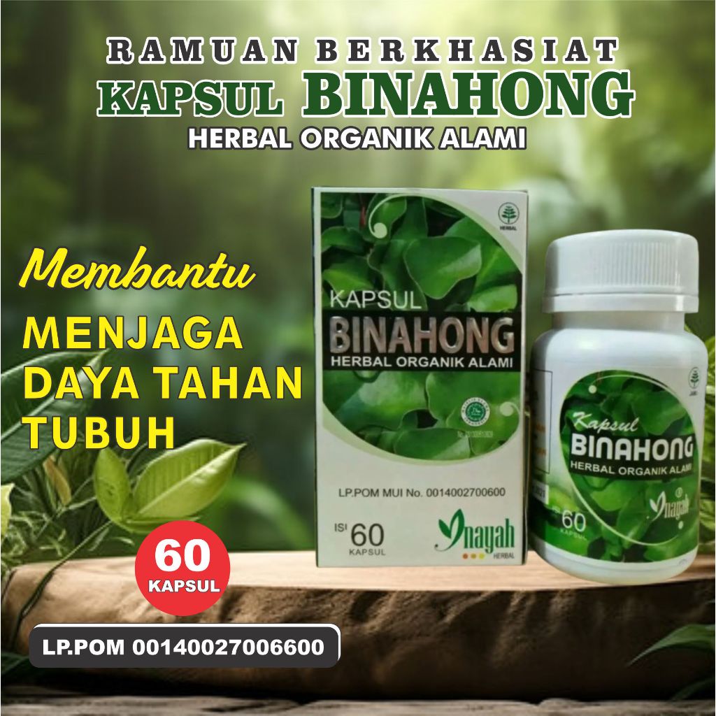 

JAMU HERBAL KAPSUL BINAHONG UNTUK ASAM URAT PEGEL LINU STROK SECARA ALAMI