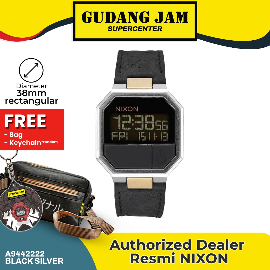 Jam Tangan Pria Nixon A9442222 Digital Black
