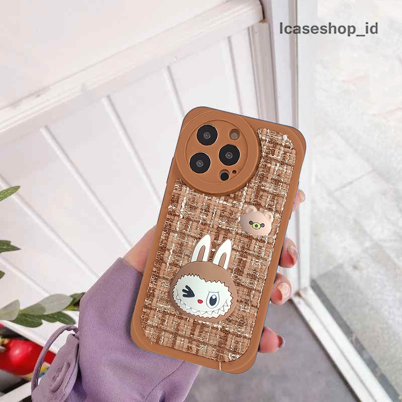 SOFTCASE FOR INFINIX SMART 5 6 6+ HOT 9 10 11 12 12i 20i PLAY KAIN RAJUT 3D LABUBU BEAR SS1144 CASE 
