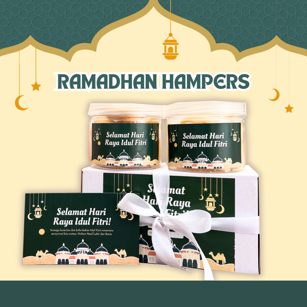 

BEST DEALS [DELISH SNACKS] HAMPERS IDUL FITRI ISI 2 TOPLES (M) / BINGKISAN PARSEL PARCEL RAMADHAN