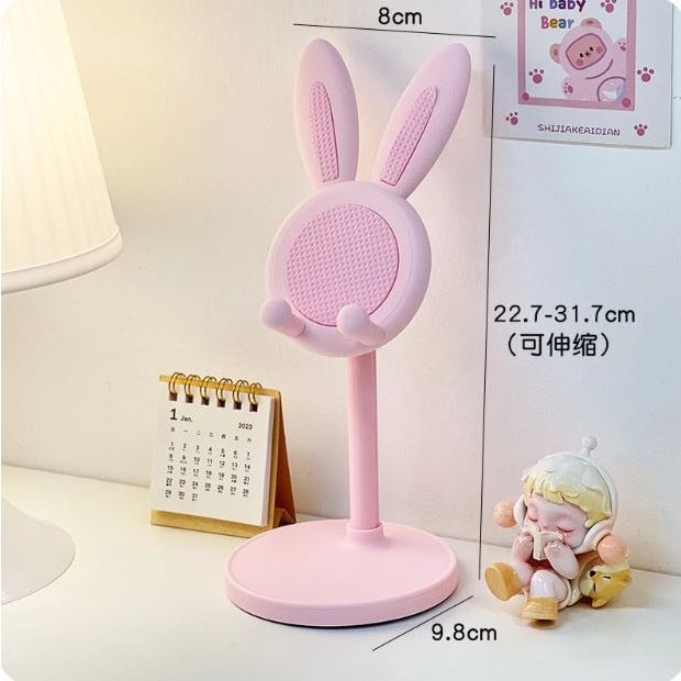 Evergreeeen Stand Holder Kelinci Phone Holder Lucu Stand Hp Lucu Standing Hp Holder Stand Hp Phone