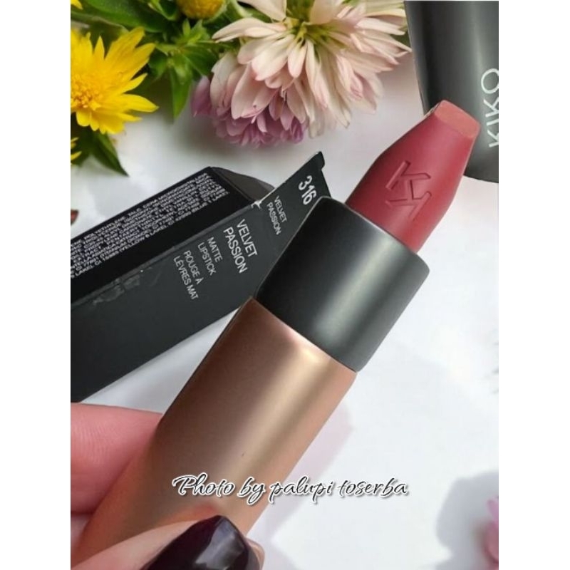 kiko milano velvet passion matte lipstick