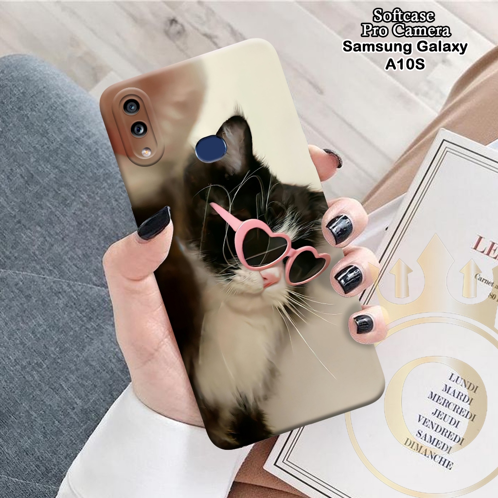 Softcase Samsung Galaxy A10S - ORORA - Casing Samsung Galaxy A10S - Motif case Cats - Samsung - Soft