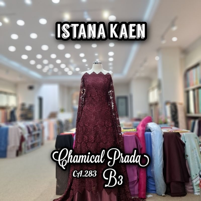 Chamical Prada | Tulle Prada | Chemical Prada | Prada Lace | Brukat Prada -ISTANAKAEN