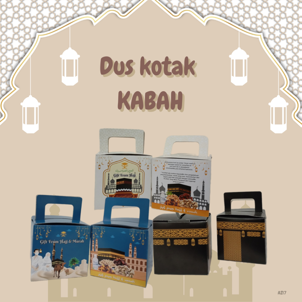 

1 pack(isi 50pcs) Dus kotak kabah untuk paketan oleh oleh hajji dan umroh