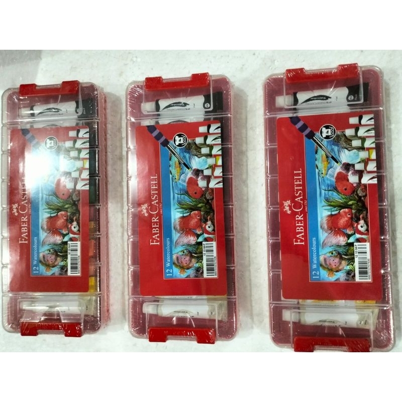 

WATER COLORS 12 WARNA PLASTIK MERK FABER CASTEL CAT AIR 12 WARNA MERK FABER CASTEL ALAT LUKIS ALAT GAMBAR ro