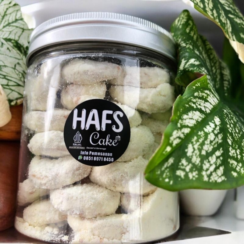 

Kue lebaran Putri Salju ( snow white )