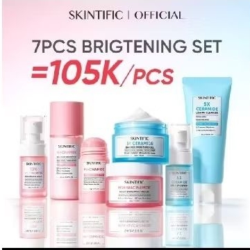 LB SKINTIFIC-7pcs Paket Skincare Set