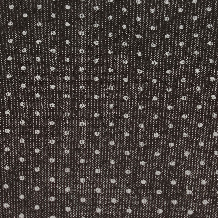 Strech Tule Coklat Motif Polkadot Quality Import