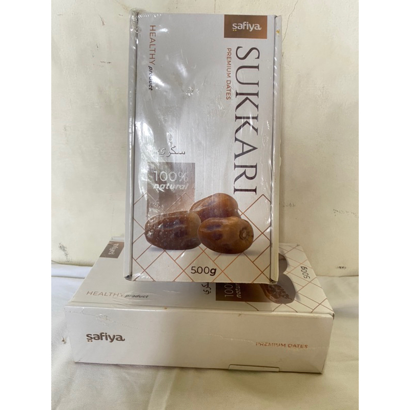 

Kurma Sukkari Safiya 500 Gram ASLI / Kurma Sukka Premium / COD Balikpapan Kurma Sukkari