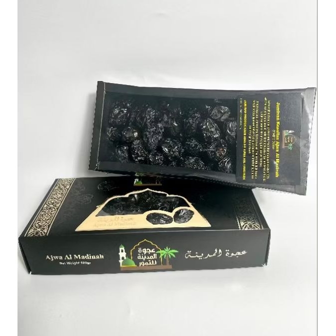 

Kurma Ajwa Super Premium Almadinah 500g Jaminan Ajwa Lembut