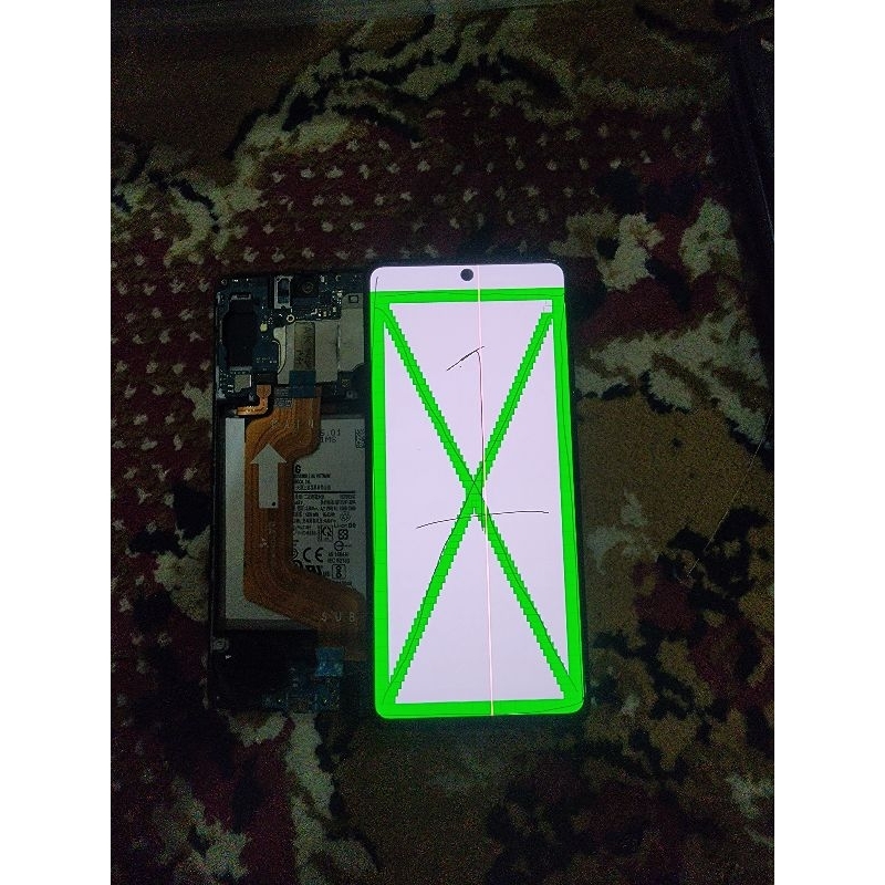 lcd samsung a71 original