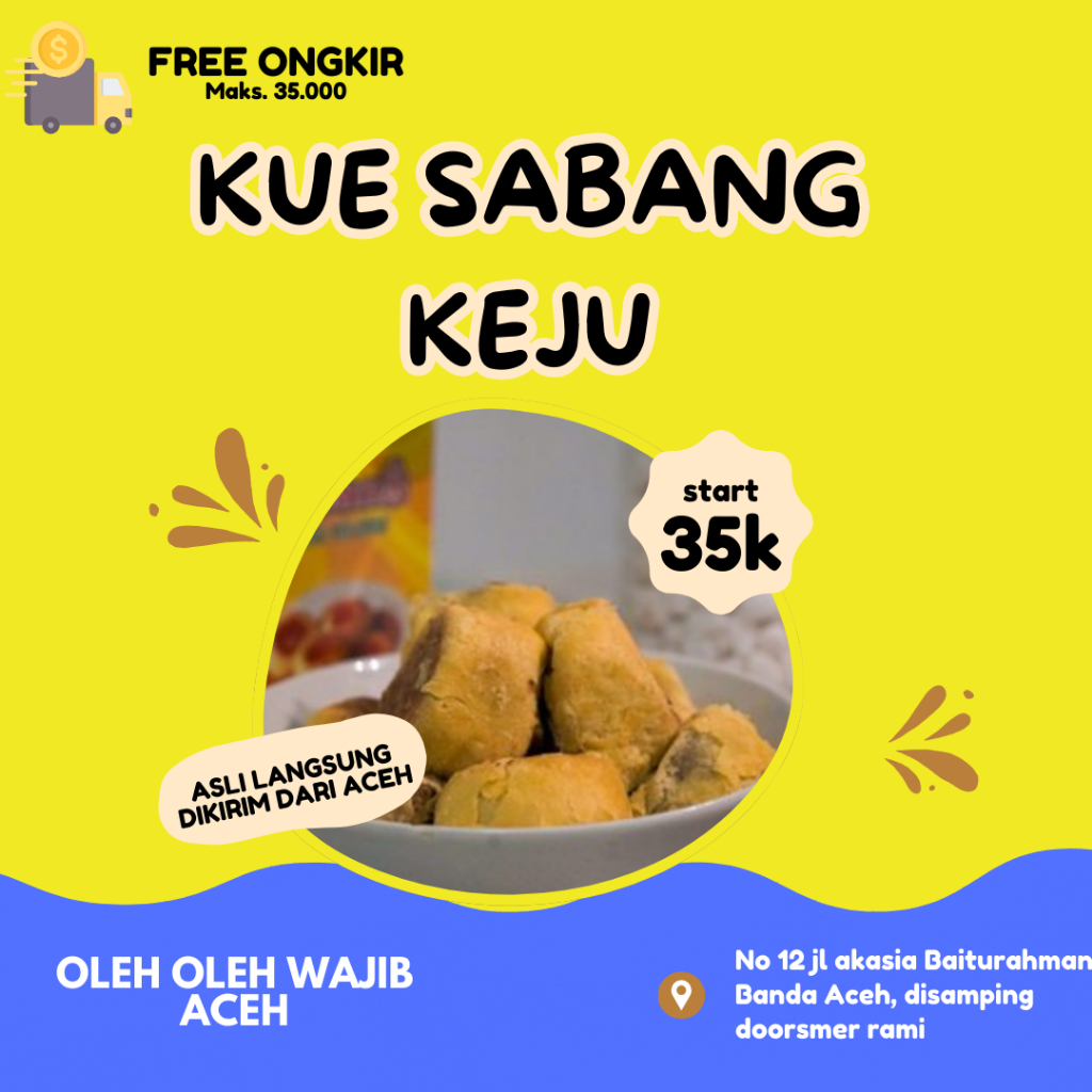 

KUE BAKPIA SABANG KEJU - Oleh oleh khas Aceh - Kue Bakpia Sabang 10 Pcs/Kotak