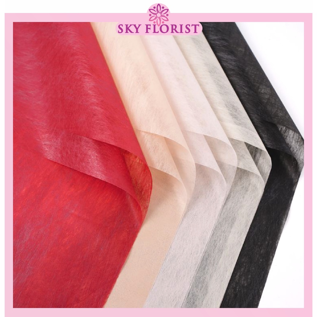 

40 Lembar Kertas Tisu Tissue Buket 30x30 CM Flower Wrapping Paper Ecer SF34