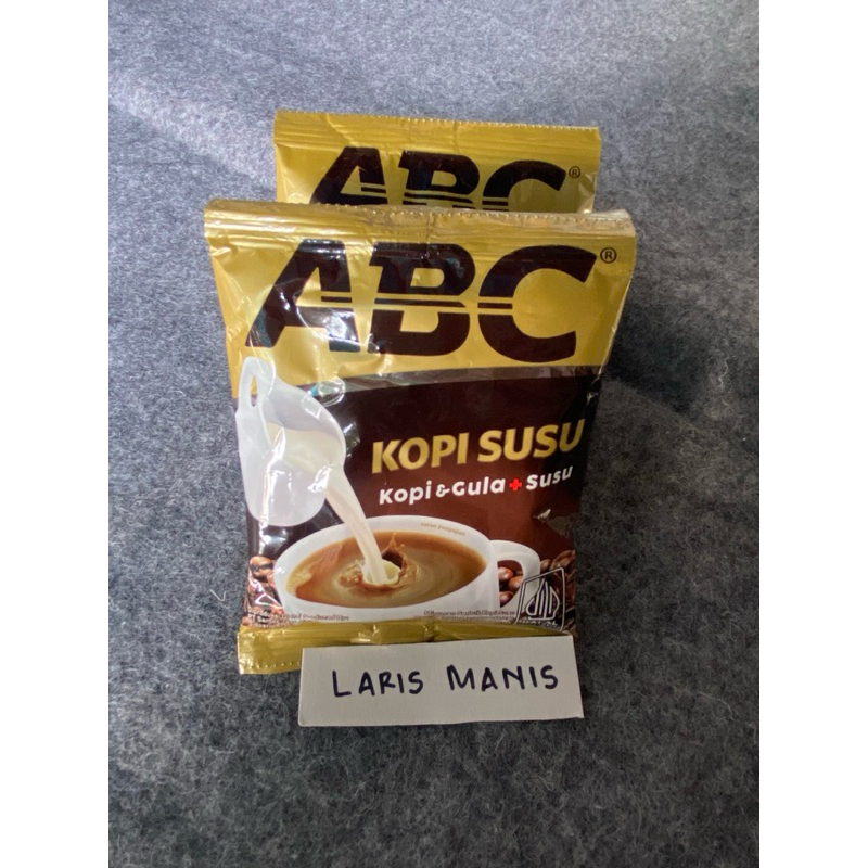 

LarisManis - ABC Kopi Susu 1 Renceng isi 10 Bungkus