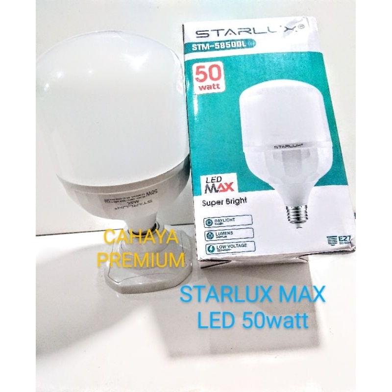 Lampu led,lampu jalanan merk STARLUX 50watt SUPER BRIGHT