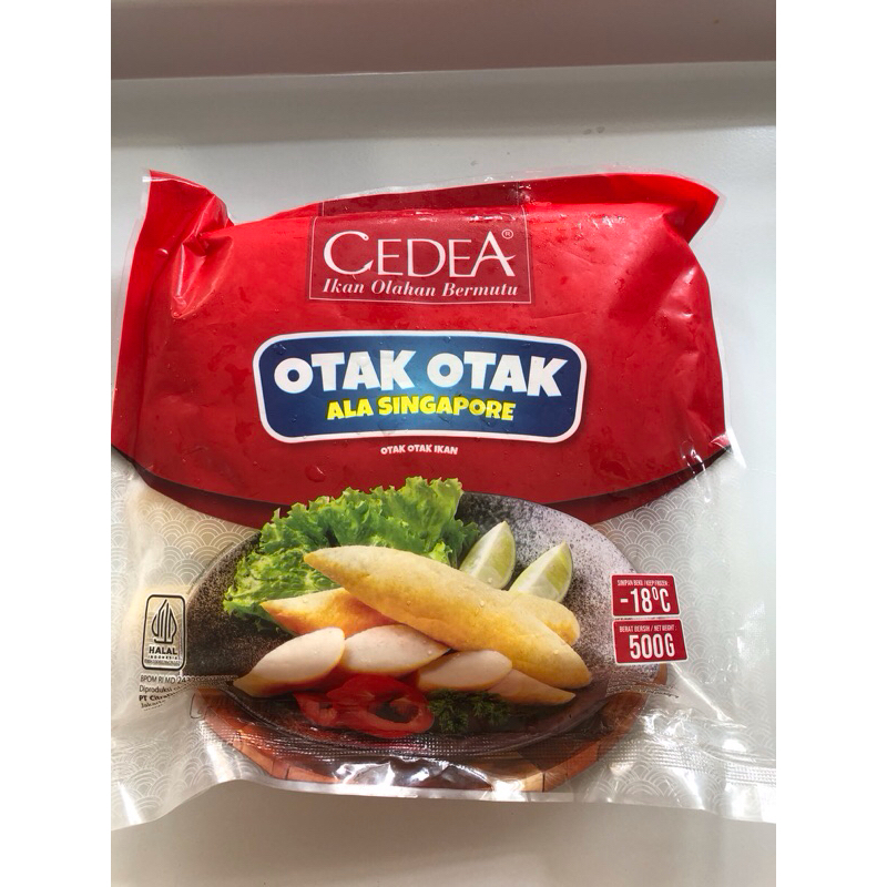 

Cedea otak otak singapore 500g isi 5