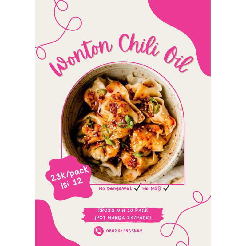 

Wontol Chili Oil isi 12
