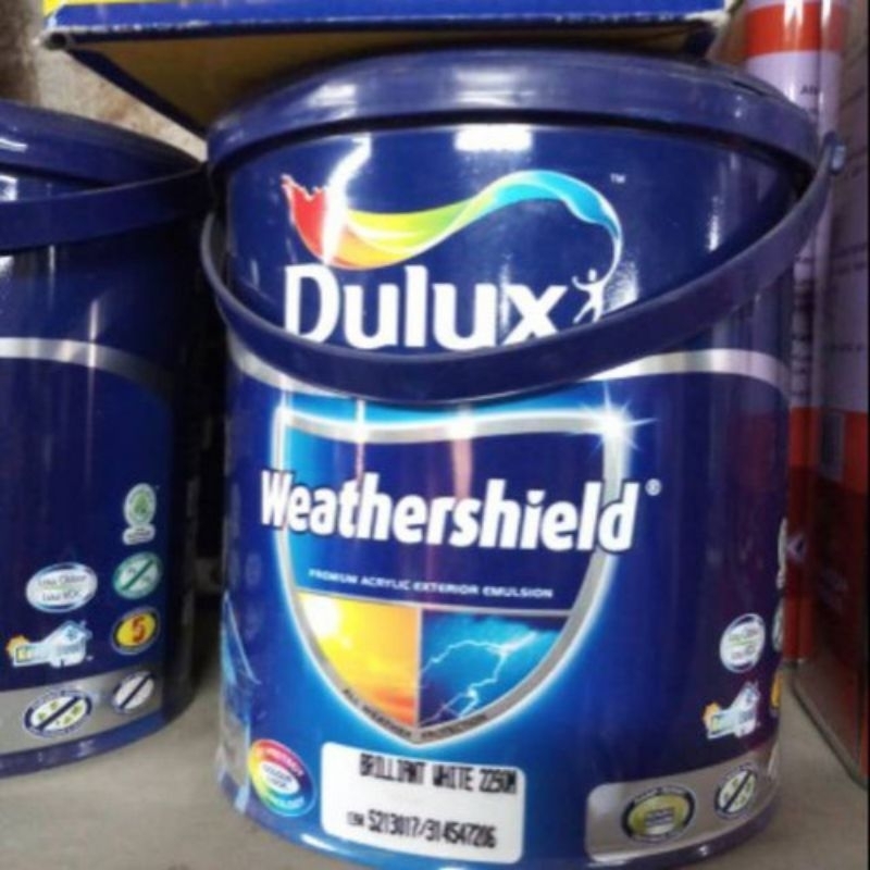 Dulux Weathershield tersedia juga berbagai macam warna dan jenis dulux lainnya dan warna 5Kg, 25Kg (