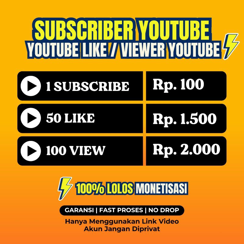 View Youtube Bonus Like Viewer Youtube Orderan Besar Proses Fast