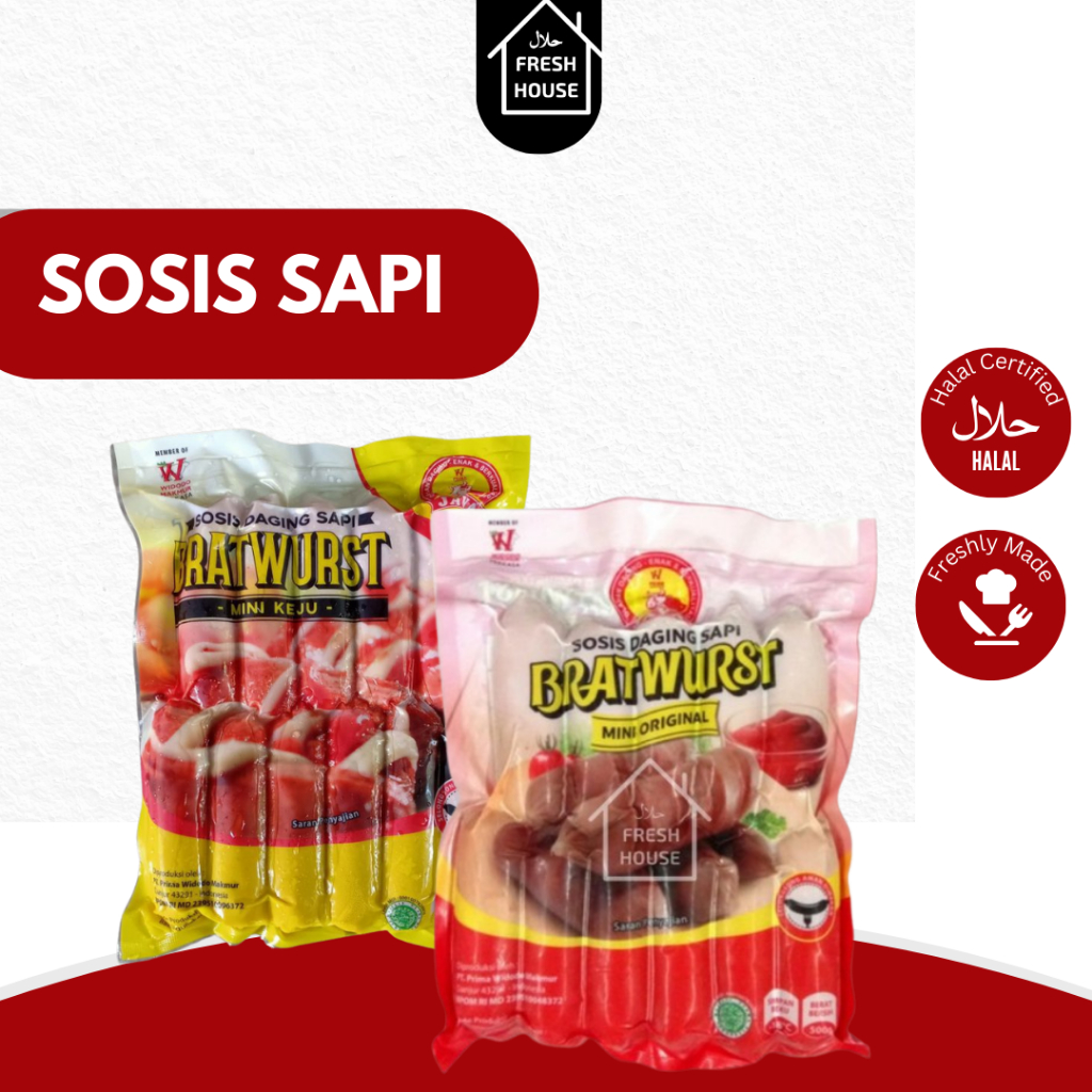 

SOSIS SAPI BRATWURST JAVA ORIGINAL DAN KEJU ISI 6
