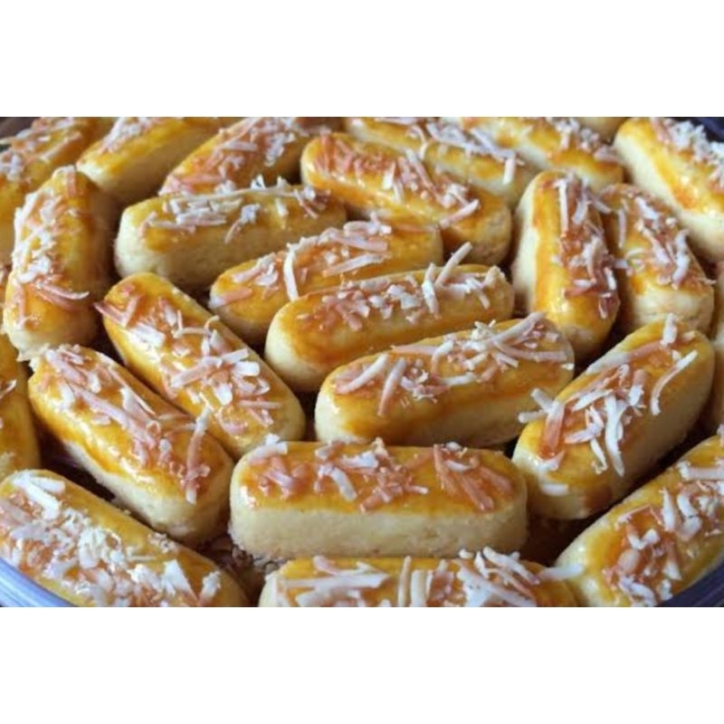 

Kastengel gurih keju, toples bulat 500 gram