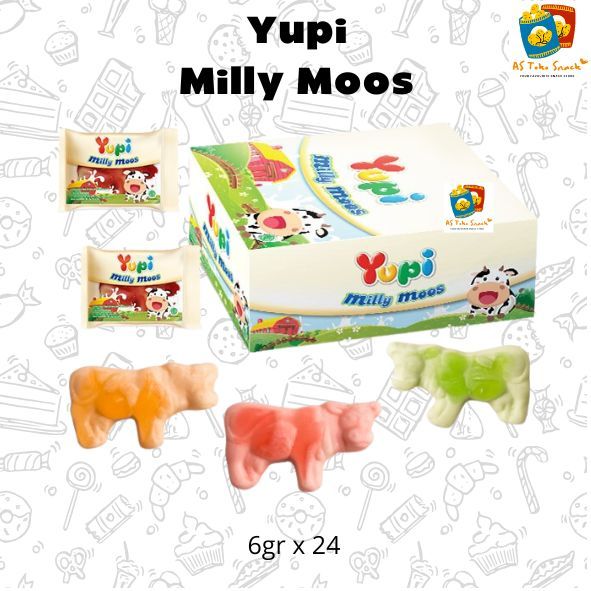 

Yupi Milly Moos 6gr (1 Box Isi 24)