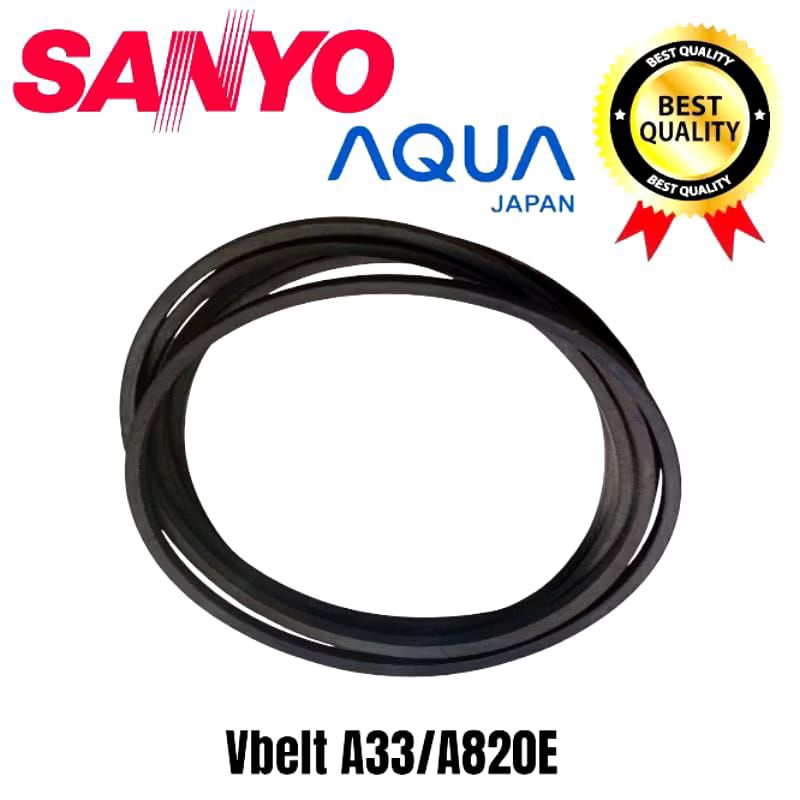 Vbelt mesin cuci Sanyo aqua A33/A820E