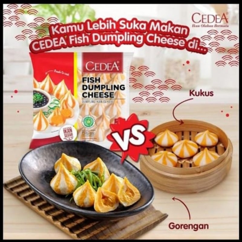 

cedea dumpling cheese 500gr