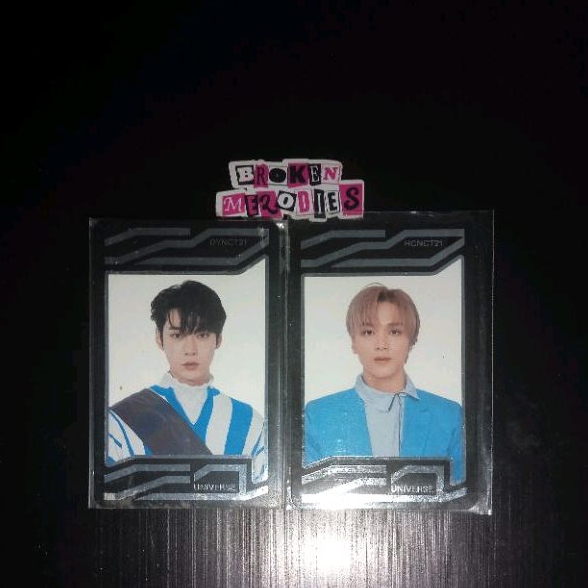 Photocard PC NCT Official Universe Card UC Doyoung & Haechan