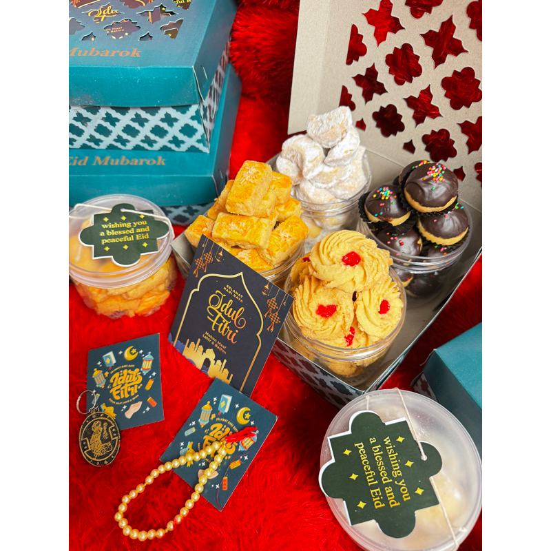 

Hampers Kue Home Made Premium 1box Isi 4toples