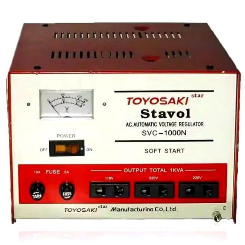 Stabilizer Toyosaki SVC-1000N/automatic Voltage Toyosaki 1000watt