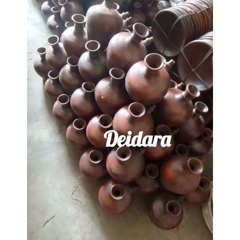 Kendi Air Minum Kendi Tradisional Tanah Liat Gerabah