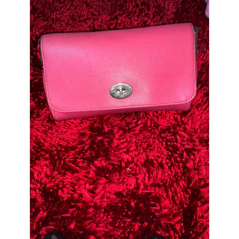 COACH SLING BAG PINK Fusia