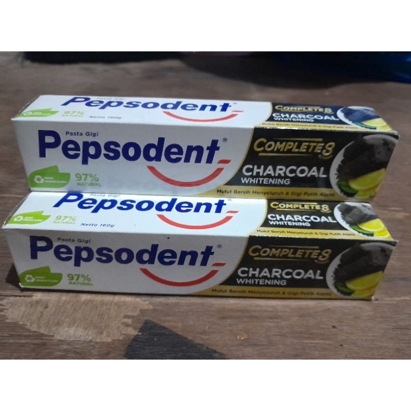 PEPSODENT complete charcoal 160gr