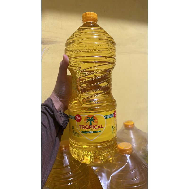 

minyak goreng tropical 2lt kemasan botol