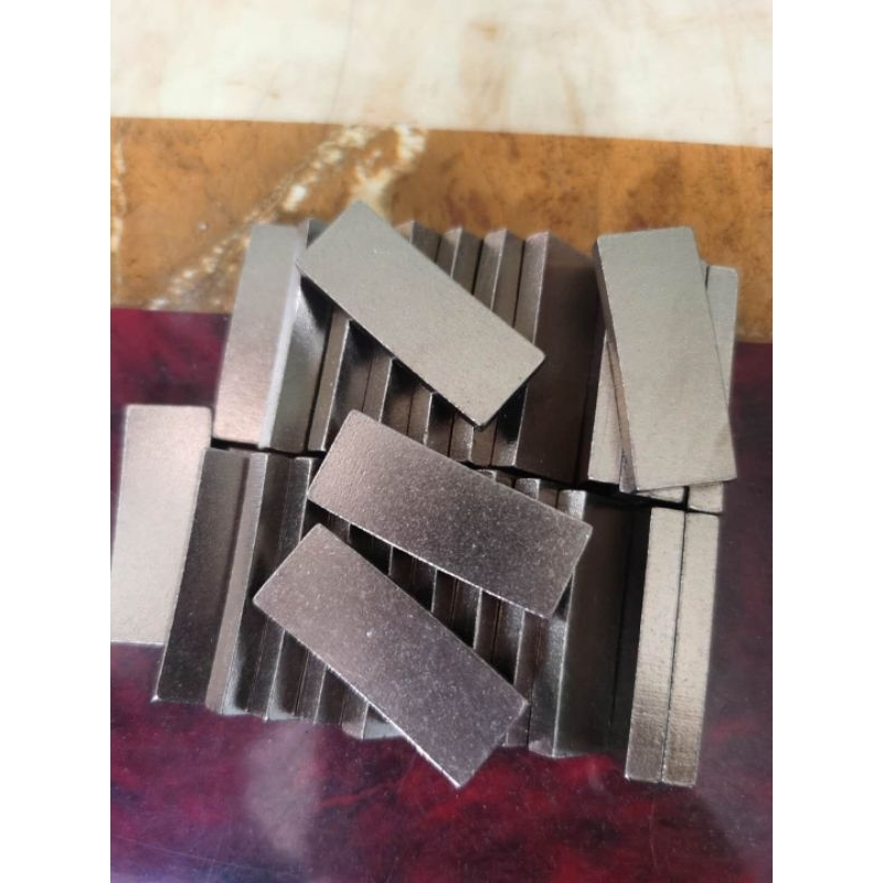 Segmen batu alam 40x4,2x15 untuk gergaji potong 450mm