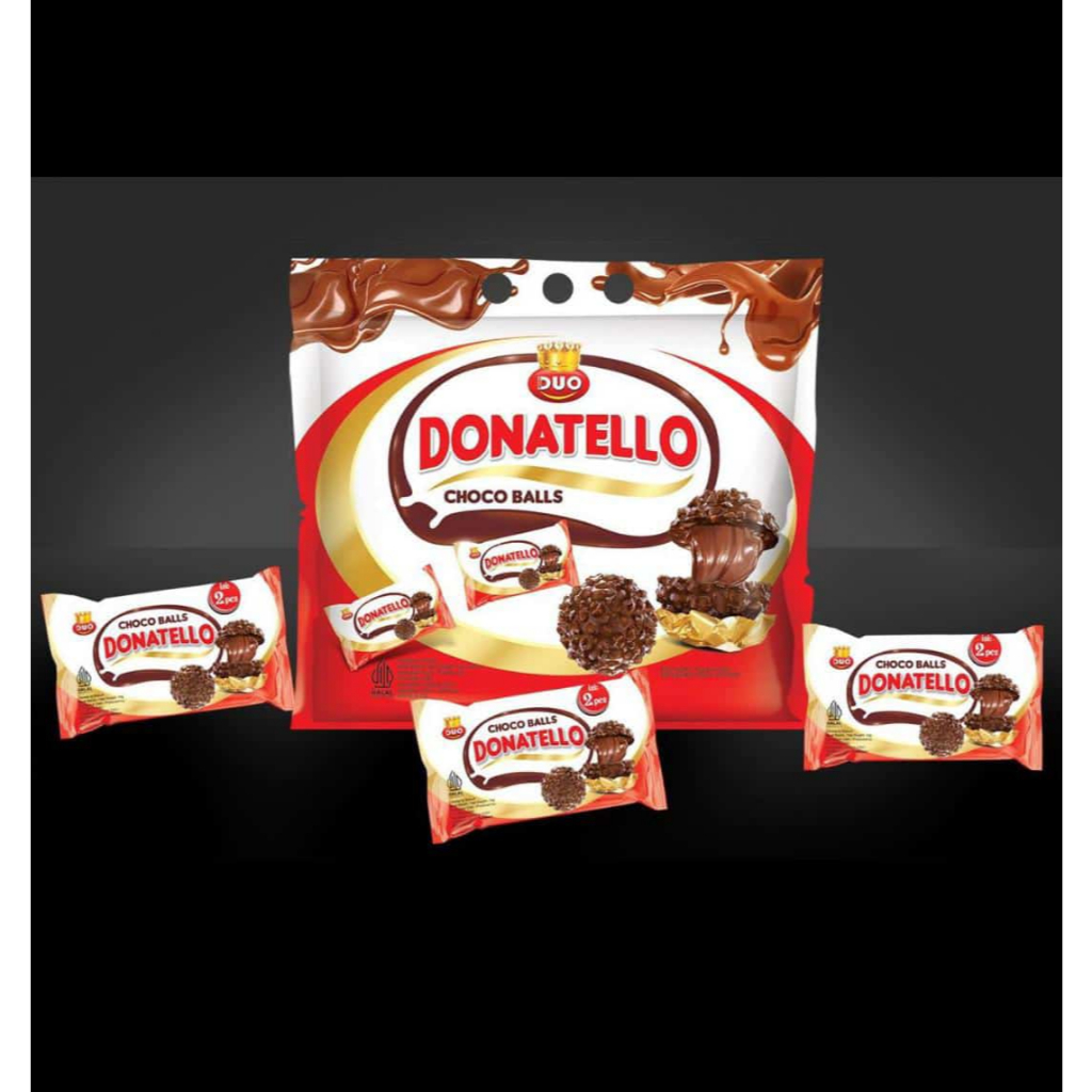 

COKLAT BALLS DONATELLO PER PACK ISI 40 BKS