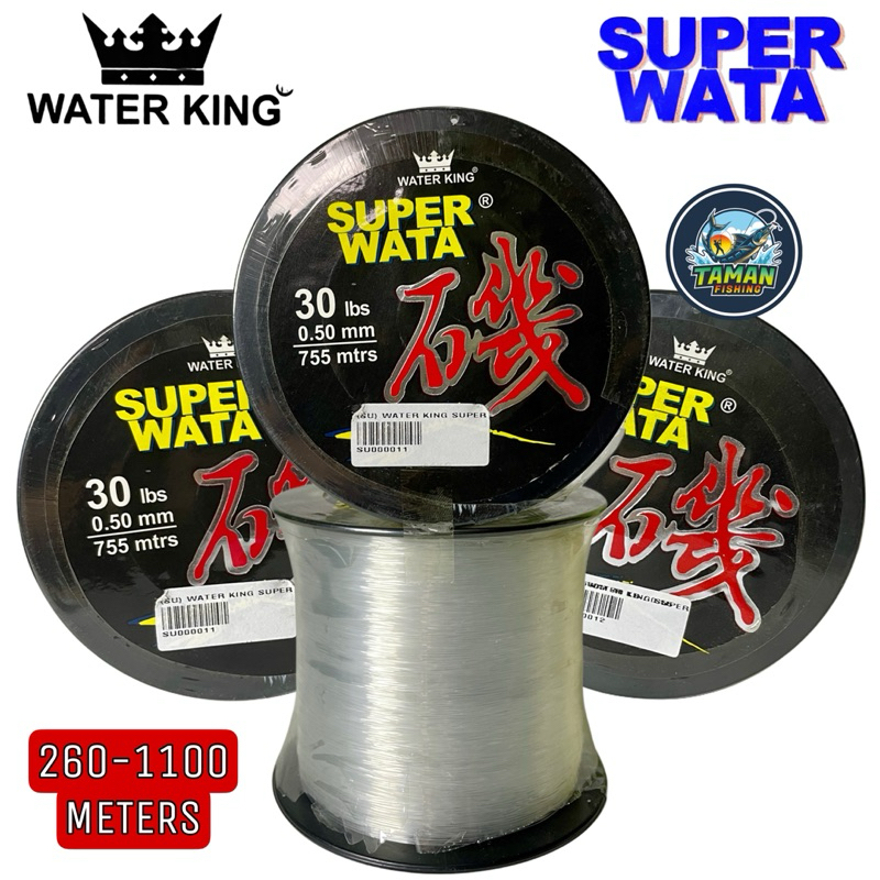 Senar Tali Pancing Water King SUPER WATA 300-1150Meter