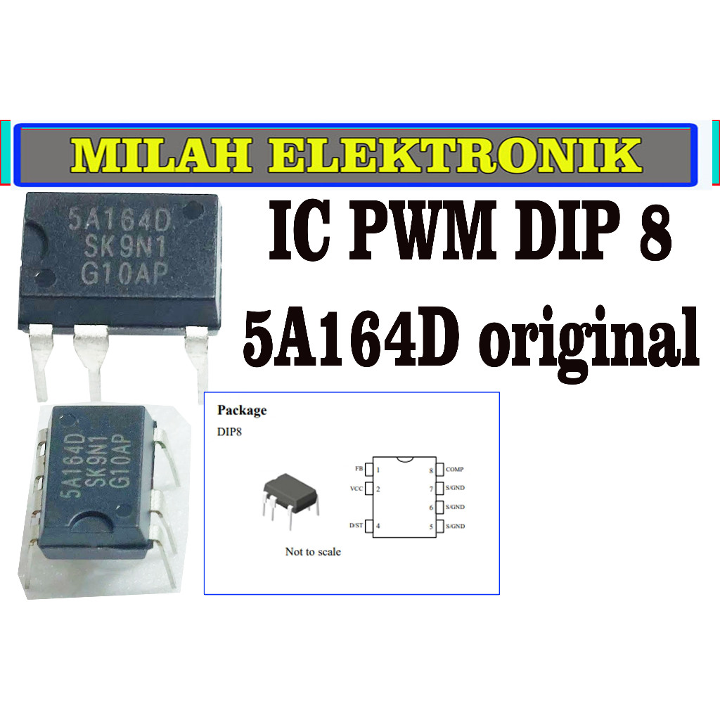 ic 5a164d power suplay modul inverter kulkas LG,samsung,panasonic original termurah