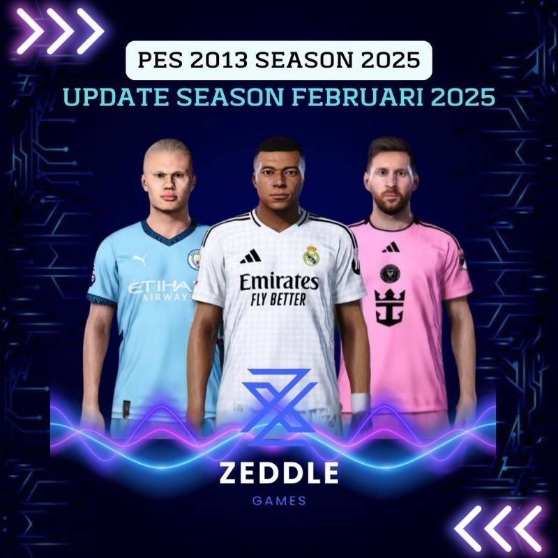 PES 2013 PATCH SEASON 2025 - GAME PC - GAME LAPTOP - GAME OFFLINE PC GAMES