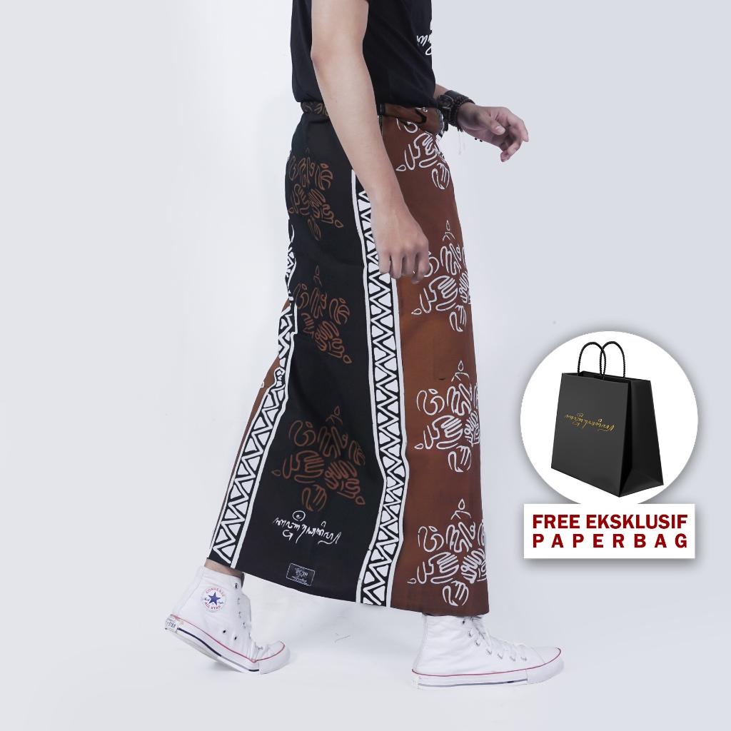 Sarung Kanjeng Sarung Batik Serial Kaligrafi Aksara Jawa Motif Hanyawiji